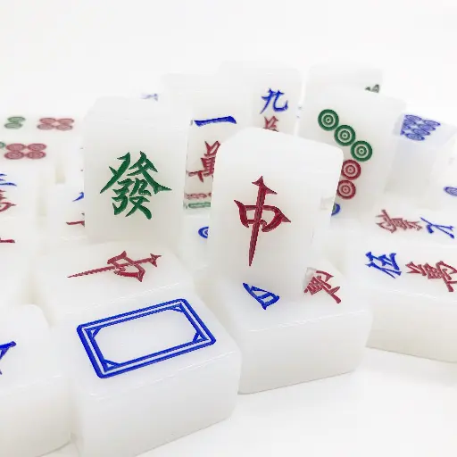 Focus Mahjong Mini Mahjong Traditional Chinese Mahjong Tiles Size Optional Customizable